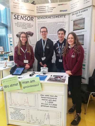 MINT-Team des FAG aus der 9. Klasse