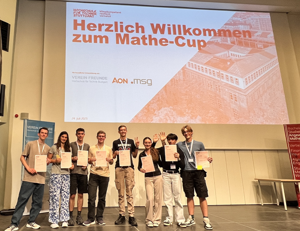 FAG‘ler beim Mathecup 2025