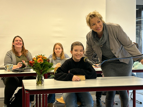 Siegerin des Vorlesewettbewerbs 2025