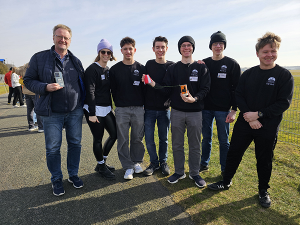 Team FAG mit Schulleiter Damp