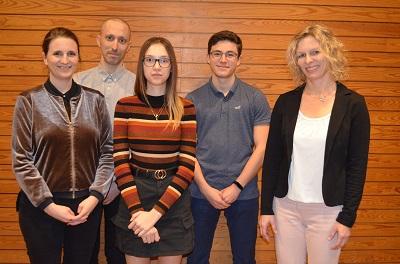 Gäste am Friedrich-Abel-Gymnasium: Dr. Diana und Dr. Philipp Knodel