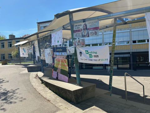 Glückwunschplakate der Familien