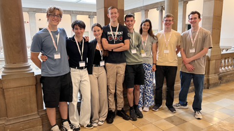 Teilnehmende FAG‘ler am Mathecup 2025