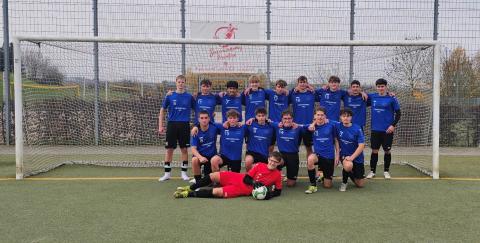 Fußballteam bei "Jugend trainiert für Olympia" 2025