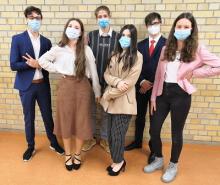 THIMUN 21: Alle haben sich - wie in Den Haag üblich- gut angezogen.